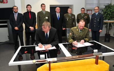 Sekce vyzbrojování a akvizic podepsala Memorandum o spolupráci s Univerzitou obrany