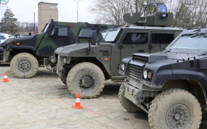 Některé z vozů, které firmy na konci února představily zástupcům resortu na Průmyslových dnech LAV ve Vyškově